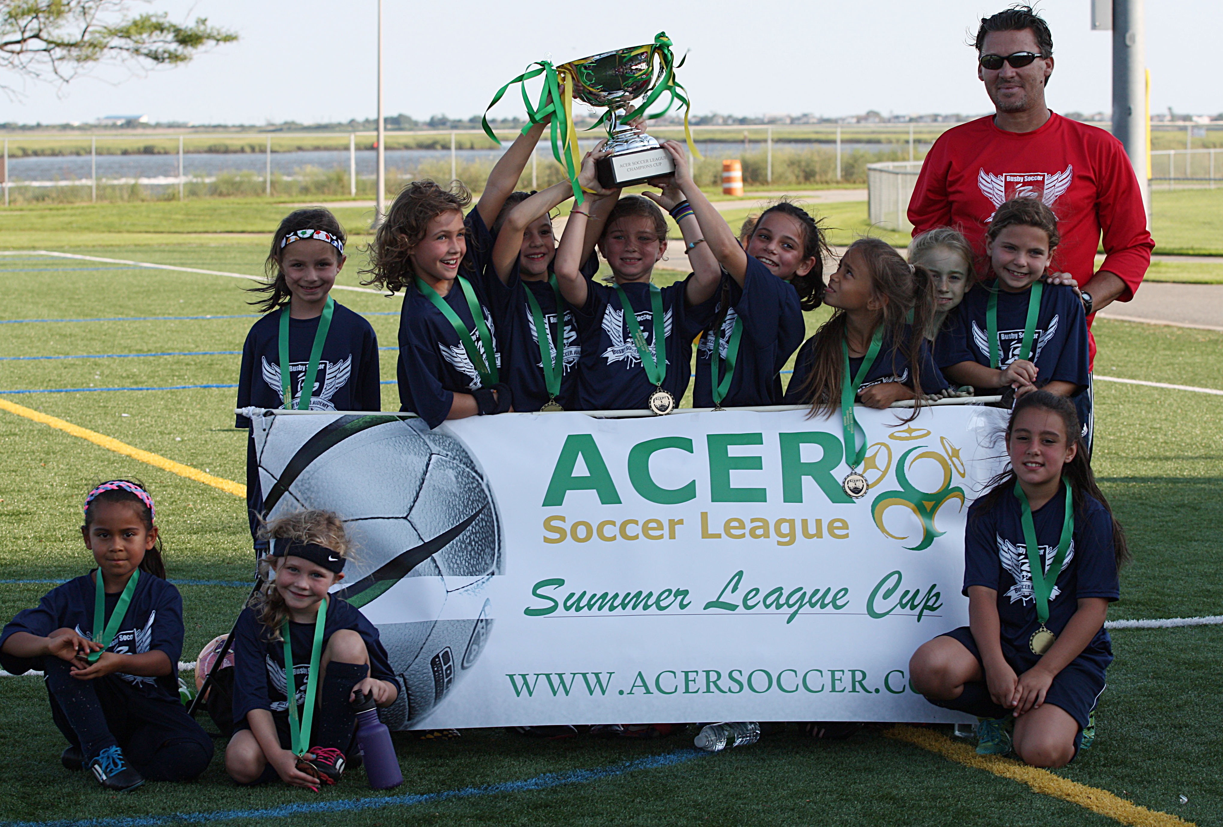 Summer Soccer League Cup in Oceanside ACER Soccer